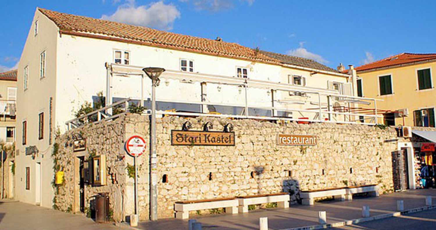 stari kastel fish restaurant in novalja croatia