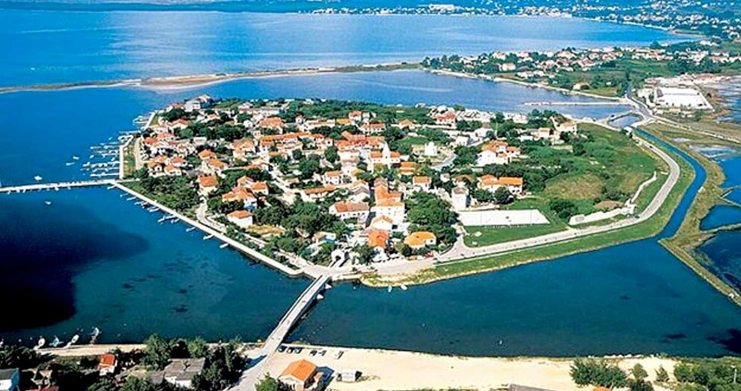 the town of Nin in Croatia