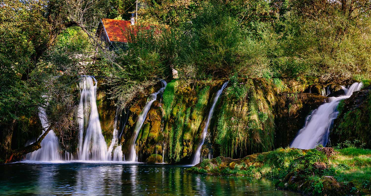 waterfalls in croatia