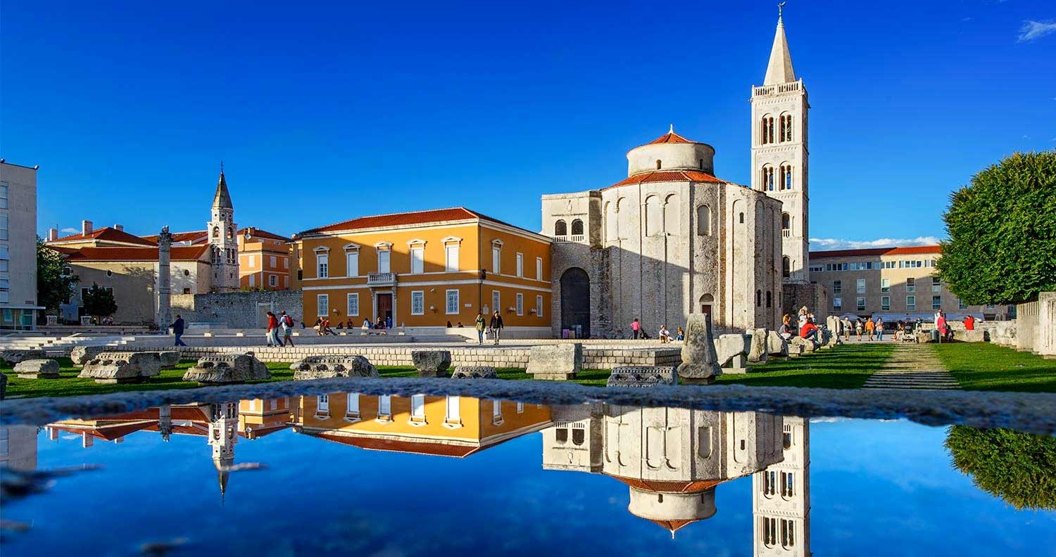 view of st donatus' church in zadar