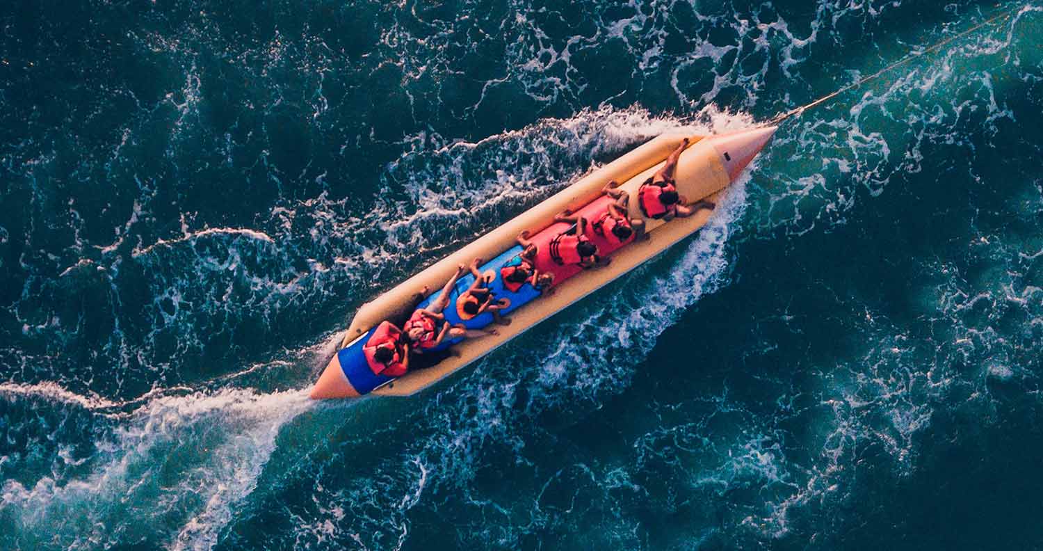 Watersports on Zrće Beach