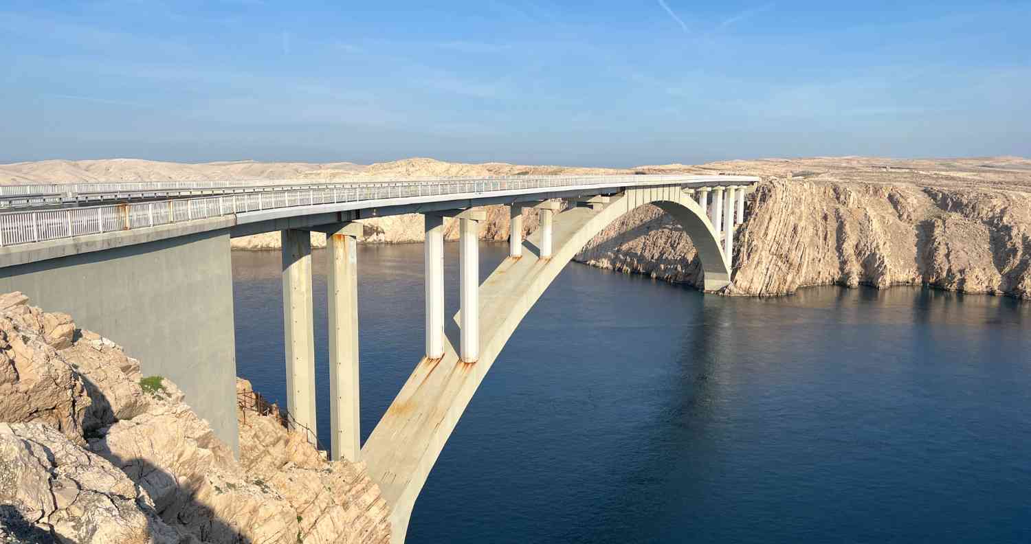 pag bridge novalja