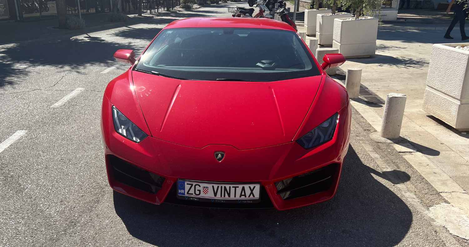 Vintax luxury exotic car hire croatia