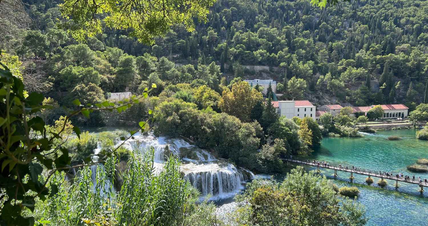 how to get from zadar to krka park